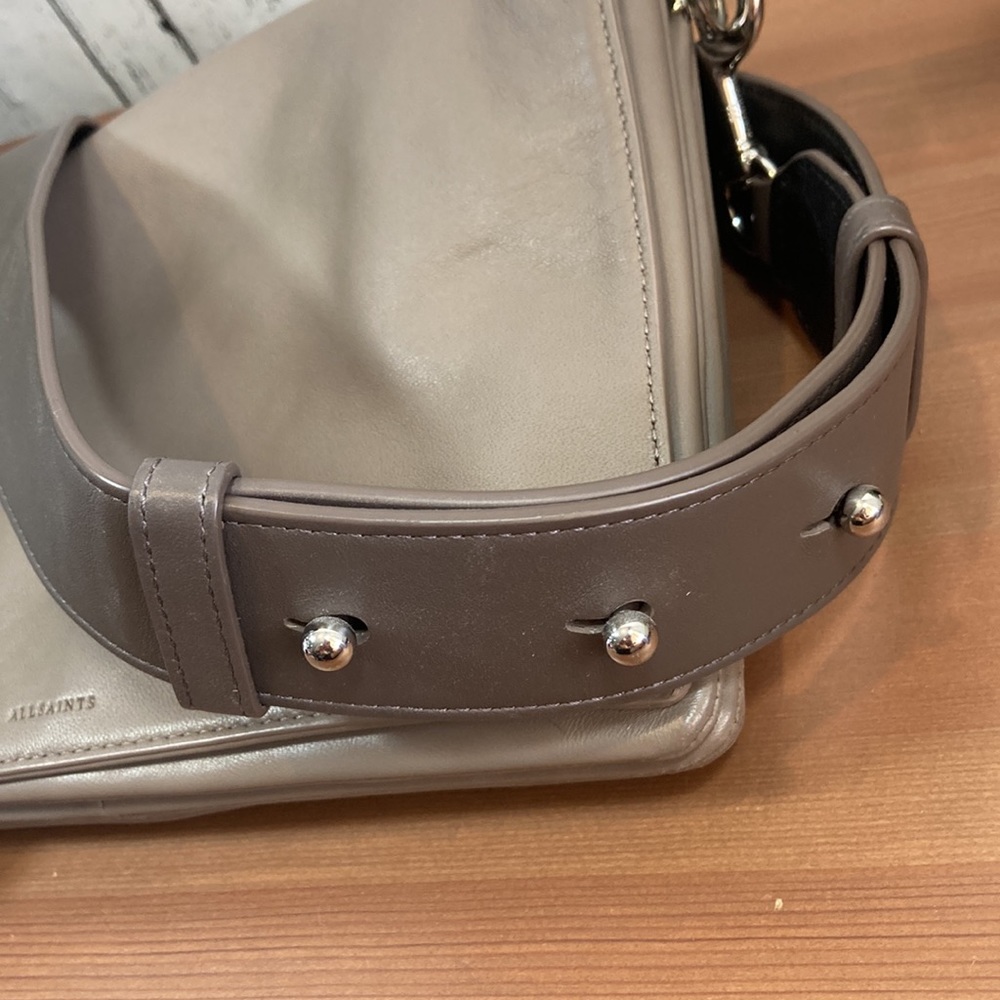SOLD! All Saints Zep Box Lambskin Bag - Picture 11 of 16